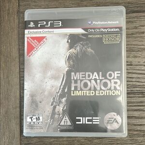 Medal of Honor Limited Edition PS3 Game